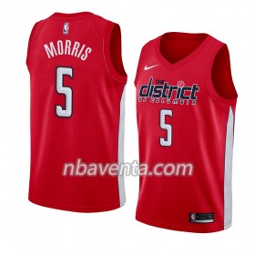 Camiseta Hombre Washington Wizards Markieff Morris 5 2018-19 Nike Rojo Swingman